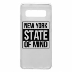 Чехол для Samsung S10 New York state of mind - PrintSalon