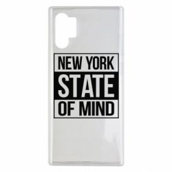 Чехол для Samsung Note 10 Plus New York state of mind - PrintSalon