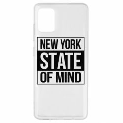 Чехол для Samsung A51 New York state of mind - PrintSalon