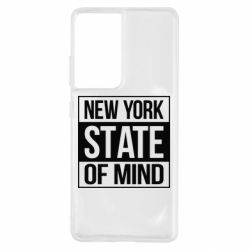 Чехол для Samsung S21 Ultra New York state of mind-PrintSalon Чехол для Samsung S21 Ultra New York state of mind