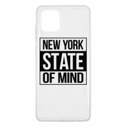 Чехол для Samsung Note 10 Lite New York state of mind - PrintSalon