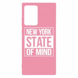 Чехол для Samsung Note 20 Ultra New York state of mind - PrintSalon