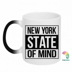 Чашка-хамелеон New York state of mind - PrintSalon
