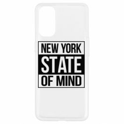 Чехол для Oppo Reno 4 New York state of mind - PrintSalon