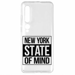 Чехол для Xiaomi Mi10/10 Pro New York state of mind - PrintSalon
