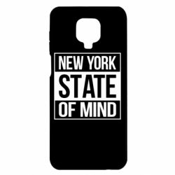Чехол для Xiaomi Redmi Note 9S/9Pro/9Pro Max New York state of mind - PrintSalon