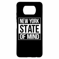 Чехол для Xiaomi Poco X3 New York state of mind - PrintSalon