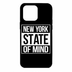 Чехол для iPhone 14 Pro Max New York state of mind - PrintSalon
