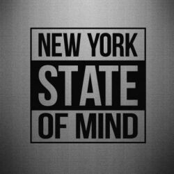 Наклейка New York state of mind - PrintSalon