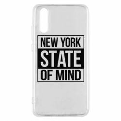 Чехол для Huawei P20 New York state of mind - PrintSalon