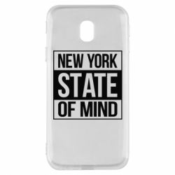 Чехол для Samsung J3 2017 New York state of mind - PrintSalon