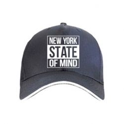 Кепка New York state of mind - PrintSalon