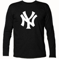 Футболка с длинным рукавом New York yankees - PrintSalon