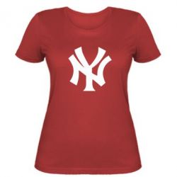 Женская футболка New York yankees - PrintSalon