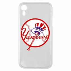 Чехол для iPhone XR New York Yankees - PrintSalon
