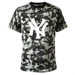 Камуфляжная футболка New York yankees - PrintSalon