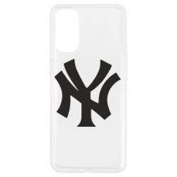 Чехол для Oppo Reno 4 New York yankees - PrintSalon