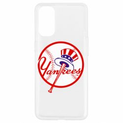 Чехол для Oppo Reno 4 New York Yankees - PrintSalon