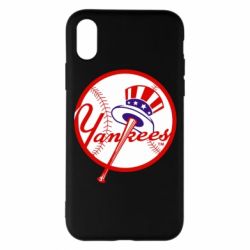 Чехол для iPhone X/Xs New York Yankees - PrintSalon