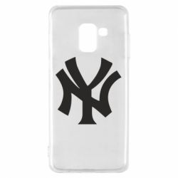 Чехол для Samsung A8 2018 New York yankees - PrintSalon