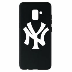 Чехол для Samsung A8+ 2018 New York yankees - PrintSalon