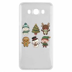 Чехол для Samsung J7 2016 Newborn New Year