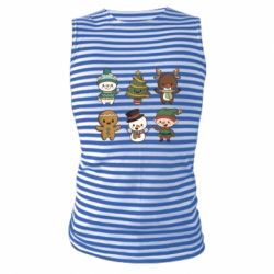 Майка-тельняшка Newborn New Year