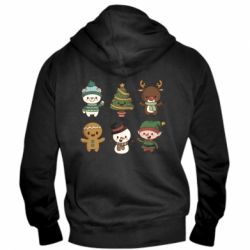 Чоловіче худі на блискавці Newborn New Year - PrintSalon