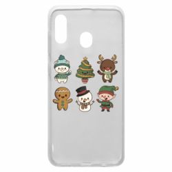 Чехол для Samsung A30 Newborn New Year