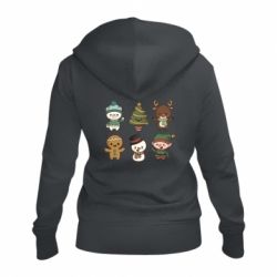 Жіноче худі на блискавці Newborn New Year - PrintSalon