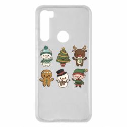 Чохол для Xiaomi Redmi Note 8 Newborn New Year - PrintSalon