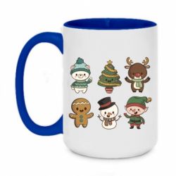 Чашка двокольорова велика Newborn New Year - PrintSalon