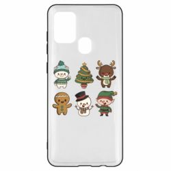 Чохол для Samsung A21s Newborn New Year - PrintSalon