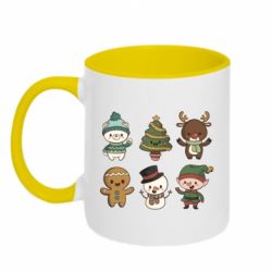 Чашка двокольорова Newborn New Year