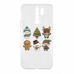Чохол для Xiaomi Redmi 9 Newborn New Year - PrintSalon