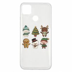 Чохол для Xiaomi Redmi 9c Newborn New Year - PrintSalon