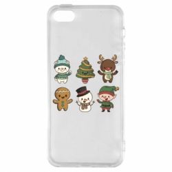 Чохол для iphone 5/5S/SE Newborn New Year - PrintSalon