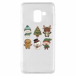 Чохол для Samsung A8 2018 Newborn New Year - PrintSalon