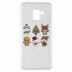 Чехол для Samsung A8+ 2018 Newborn New Year