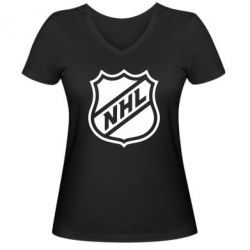 Жіноча футболка з V-подібним вирізом NHL - PrintSalon