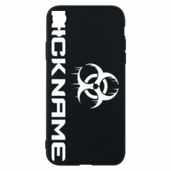 Чехол для iPhone XR Nickname Counter Strike logo - PrintSalon