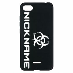 Чехол для Xiaomi Redmi 6A Nickname Counter Strike logo