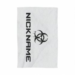 Полотенце с принтом Nickname Counter Strike logo - PrintSalon