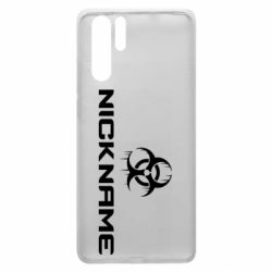 Чехол для Huawei P30 Pro Nickname Counter Strike logo - PrintSalon