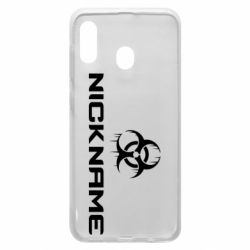 Чехол для Samsung A30 Nickname Counter Strike logo - PrintSalon