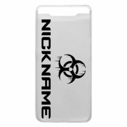 Чехол для Samsung A80 Nickname Counter Strike logo - PrintSalon