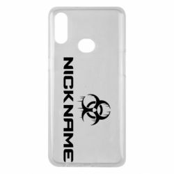 Чехол для Samsung A10s Nickname Counter Strike logo - PrintSalon