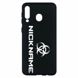 Чехол для Samsung M30 Nickname Counter Strike logo - PrintSalon