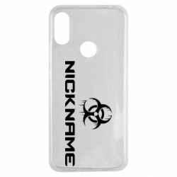 Чехол для Xiaomi Redmi Note 7 Nickname Counter Strike logo - PrintSalon