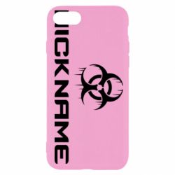 Чехол для iPhone SE 2020 Nickname Counter Strike logo - PrintSalon